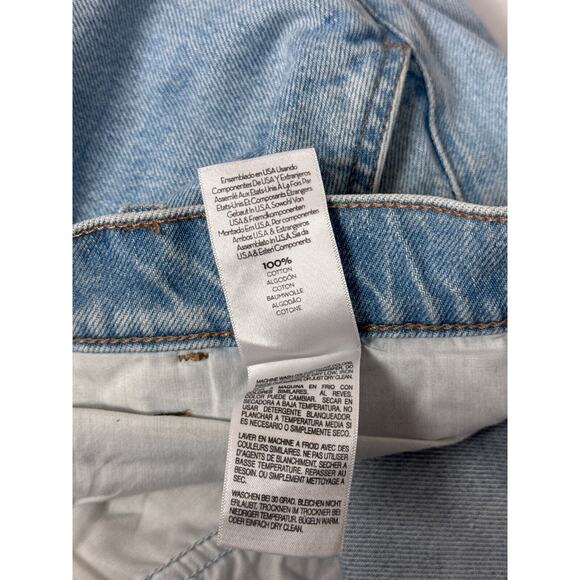 Mother Jeans 34 Womens Snacks! The Fun Dip Utility Puddle Wide Relax Denim - Picture 7 of 9